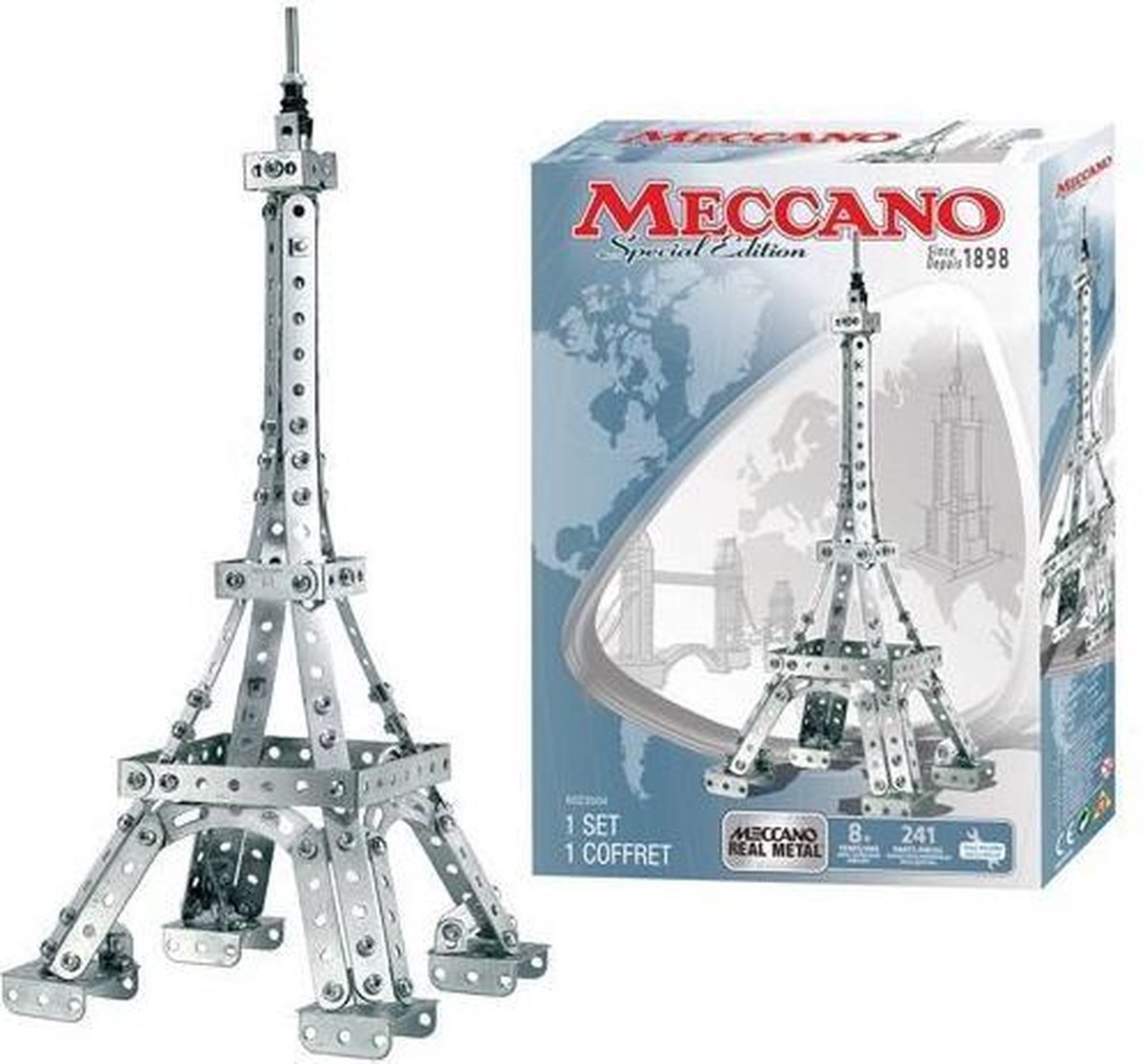 Meccano Eiffeltoren 241-delig | bol