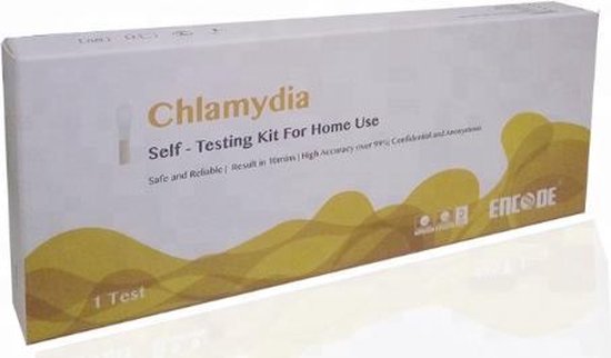 Encode - Chlamydia Test Man of Vrouw - Thuistest - SOA Test - Sneltest - Resultaat in ongeveer 10 minuten