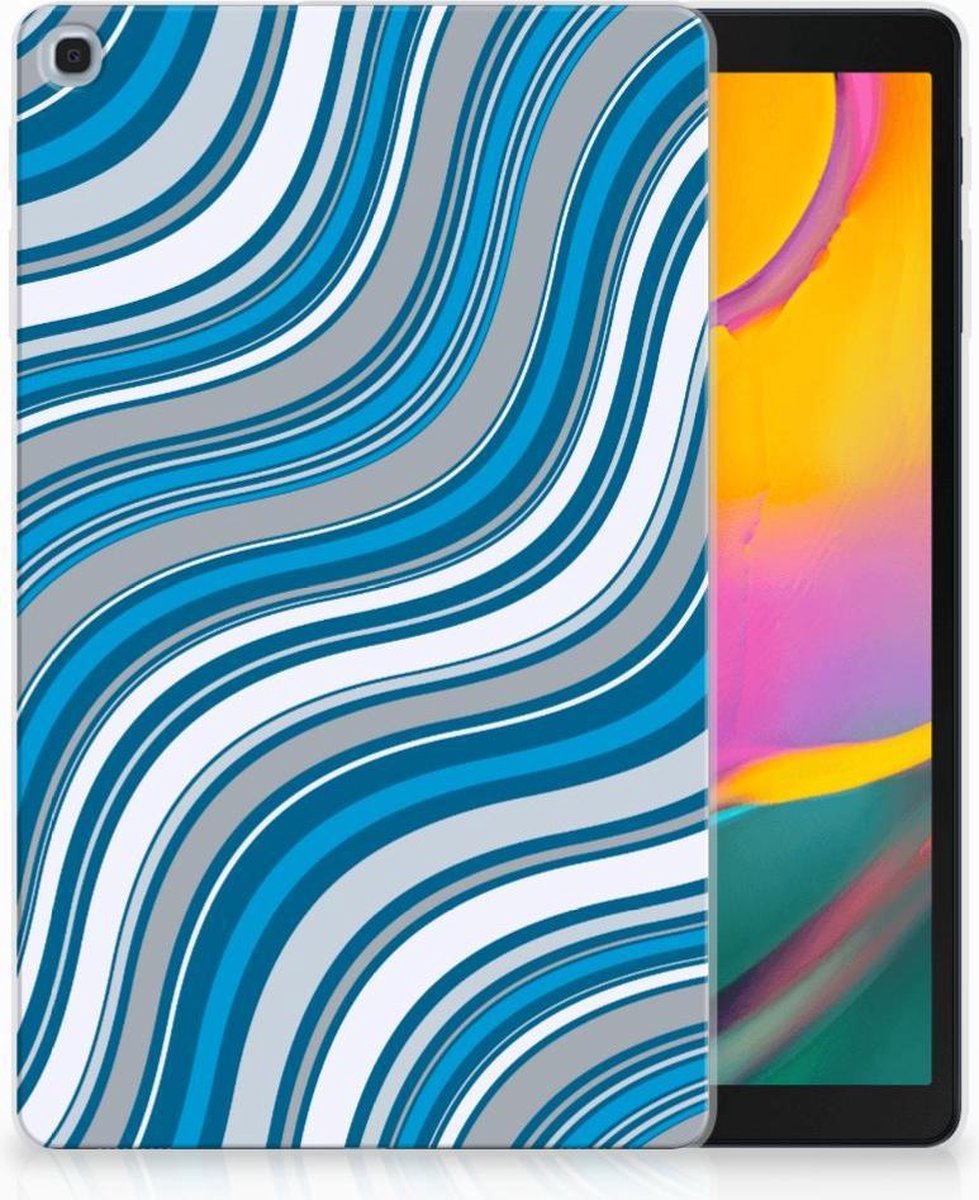 Samsung Galaxy Tab A 10.1 (2019) Hippe Hoes Waves Blue