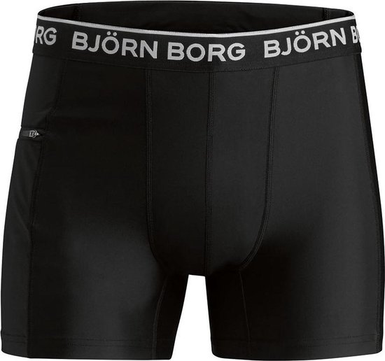 Nachtvlek Collectief efficiëntie Bjorn Borg Sportbroek performance - 1p SWIM SHORTS STEVE - zwart - mannen -  M | bol.com