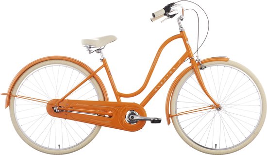 militie Bibliografie een vergoeding Electra Bike Amsterdam Original 3i - Cruiser Fiets - Oranje | bol.com
