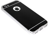 Spiegel hoesje zwart aluminium Geschikt voor iPhone 5C