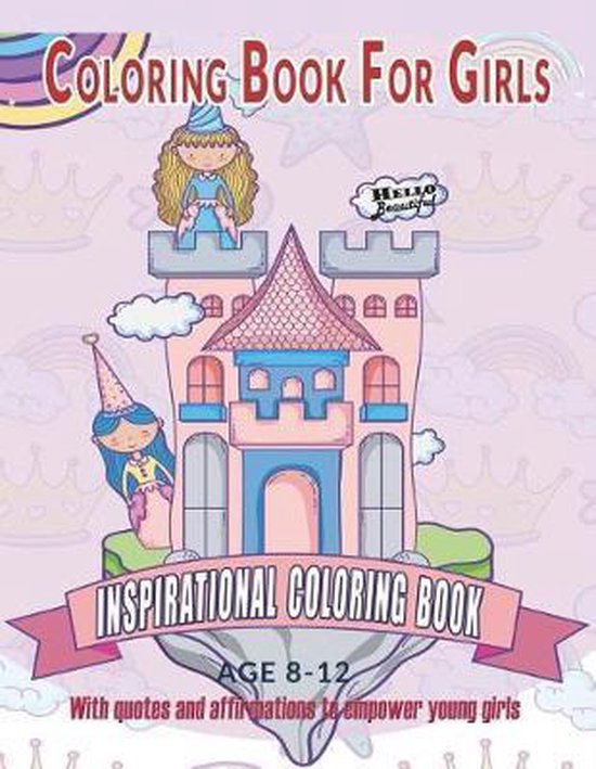 Empowering Coloring Books for Girls- Coloring Book For Girls - cover