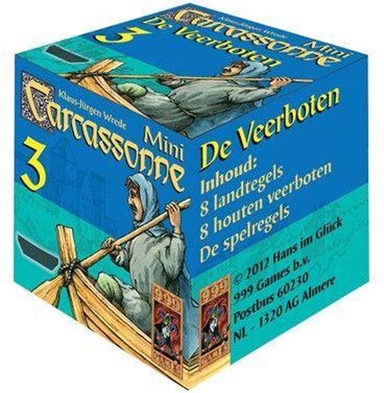 Tegenstander Gelijkmatig Proficiat Carcassonne: Mini Uitbreiding De Veerboten | Games | bol.com