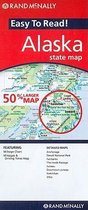 Rand McNally Easy to Read! Alaska State Map