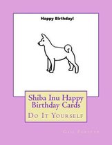 Shiba Inu Happy Birthday Cards