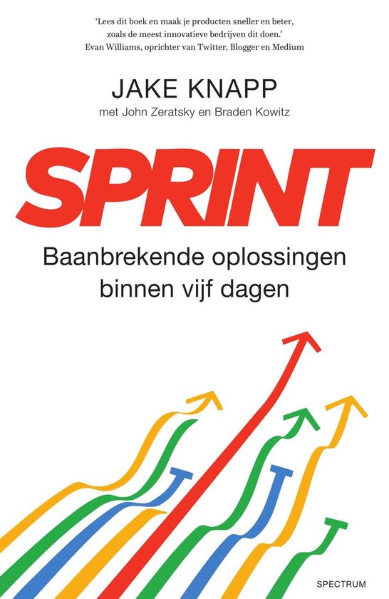 Boek cover Sprint van Jake Knapp (Onbekend)