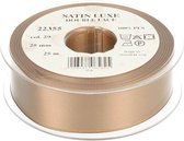 SATIN LUXE [ SATIJN LINT ] 25MM 25M - 0029 Bruin.