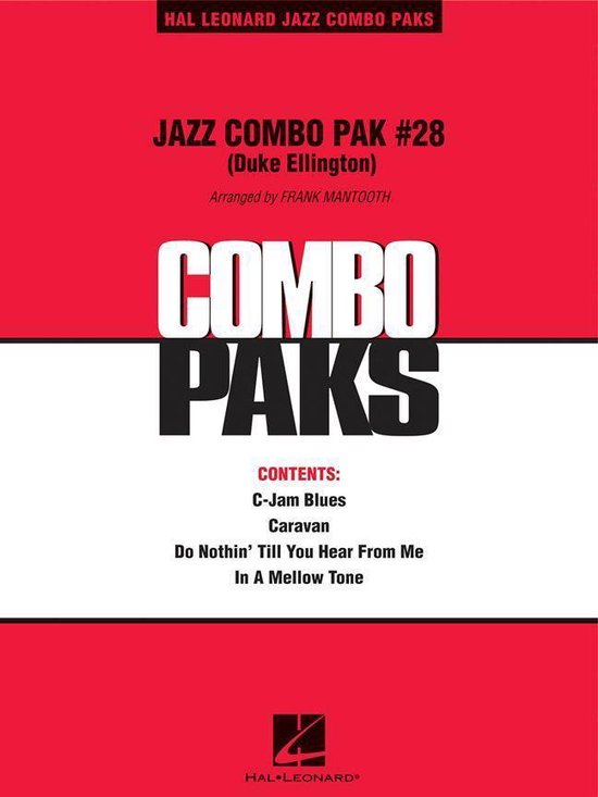 Jazz Combo Pak 28 (Duke Ellington) 0073999857313 Boeken