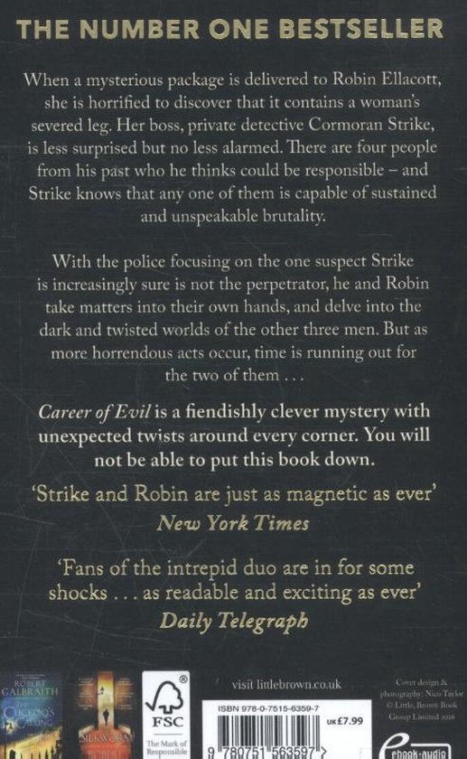 Epigraphs In Career Of Evil | Robert Galbraith - Foto 4