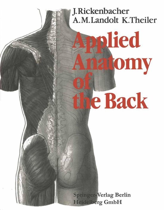 Medicine (R0) - Applied Anatomy of the Back - cover