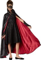 dressforfun - Kinderkostuum sierlijke vampiercape 92 cm - verkleedkleding kostuum halloween verkleden feestkleding carnavalskleding carnaval feestkledij partykleding - 301840