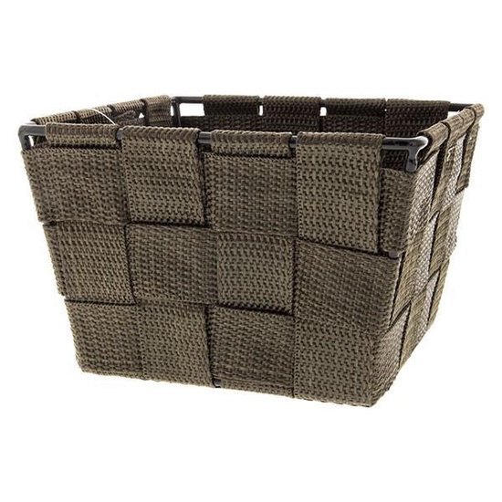 Opbergmand Wenko Adria Polypropyleen Bruin 9x14x14cm