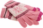 iMoshion Roze Noorse touchscreen handschoenen
