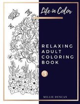 RELAXING ADULT COLORING BOOK (Book 3)