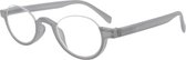 Icon Eyewear FCU359 LookUp Leesbril +1.00 - Grijs - semi montuurloos