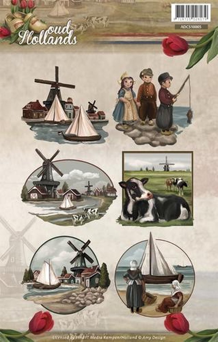 Clearstamp - Amy Design - Oud Hollands