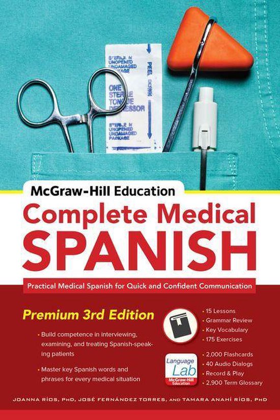 McGraw-Hill Education Complete Medical Spanish, Third Editio ... - cover