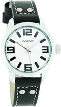 OOZOO - Junior - JR158 - Horloge -  Zwart/Wit - 39 mm