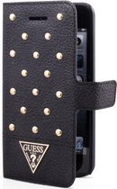 Guess Tessi Leather Book Case for iPhone 5/5S - Studded Black