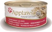 Applaws cat blik adult chicken / duck kattenvoer 70 gr