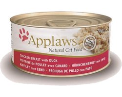 Applaws Cat - Chicken Breast & Duck - 24 x 70 g