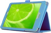 Acer Iconia Tab 8 W1-810 Leather Stand Case Licht Blauw Light Blue