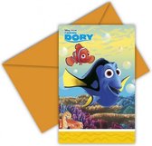 12x invitations Disney Finding Dory - invitations à des fêtes à thème