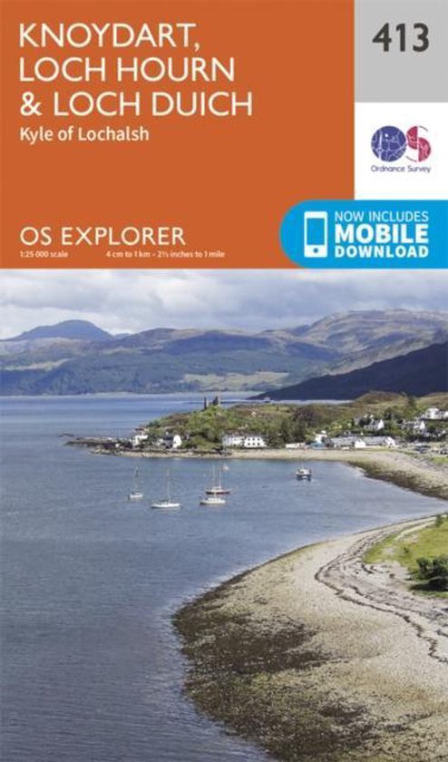 EXP 413 Knoydart Loch Hourn Loch Duich - cover