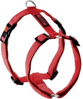 Karlie tuig voor hond no limit soft teflon rood 15 mmx35-50 cm