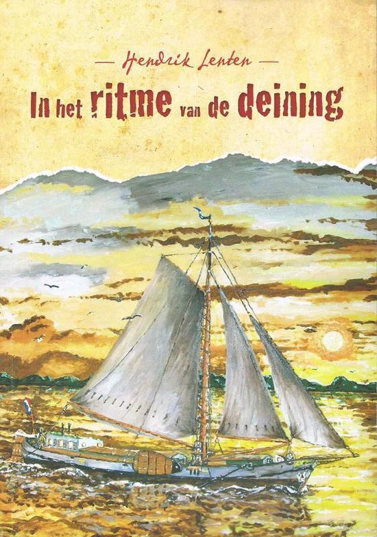 Cover van het boek 'In het ritme van de deining' van H. Lenten