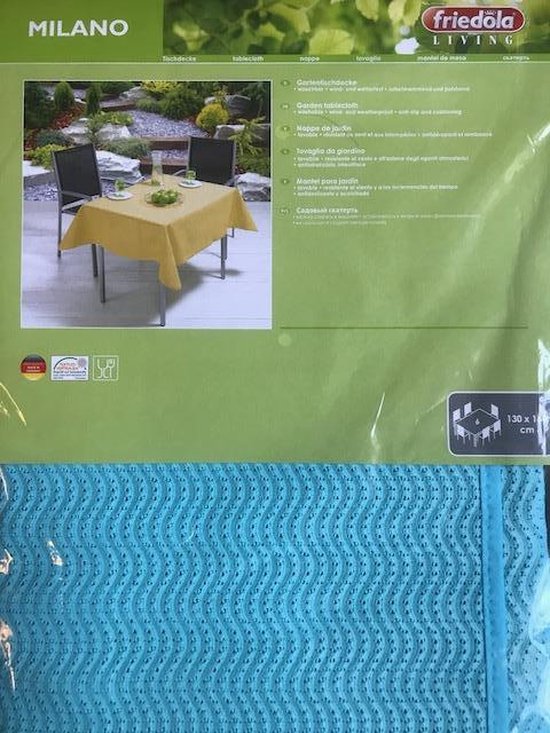Lief Belonend Morse code Tuintafelkleed - tafelkleed - tafellaken voor buiten - rechthoek - 130 x  160 cm -... | bol.com