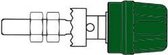 4mm AANSLUITKLEM MET GEISOLEERDE KOP / GROEN (PK10A) (HM2440A)