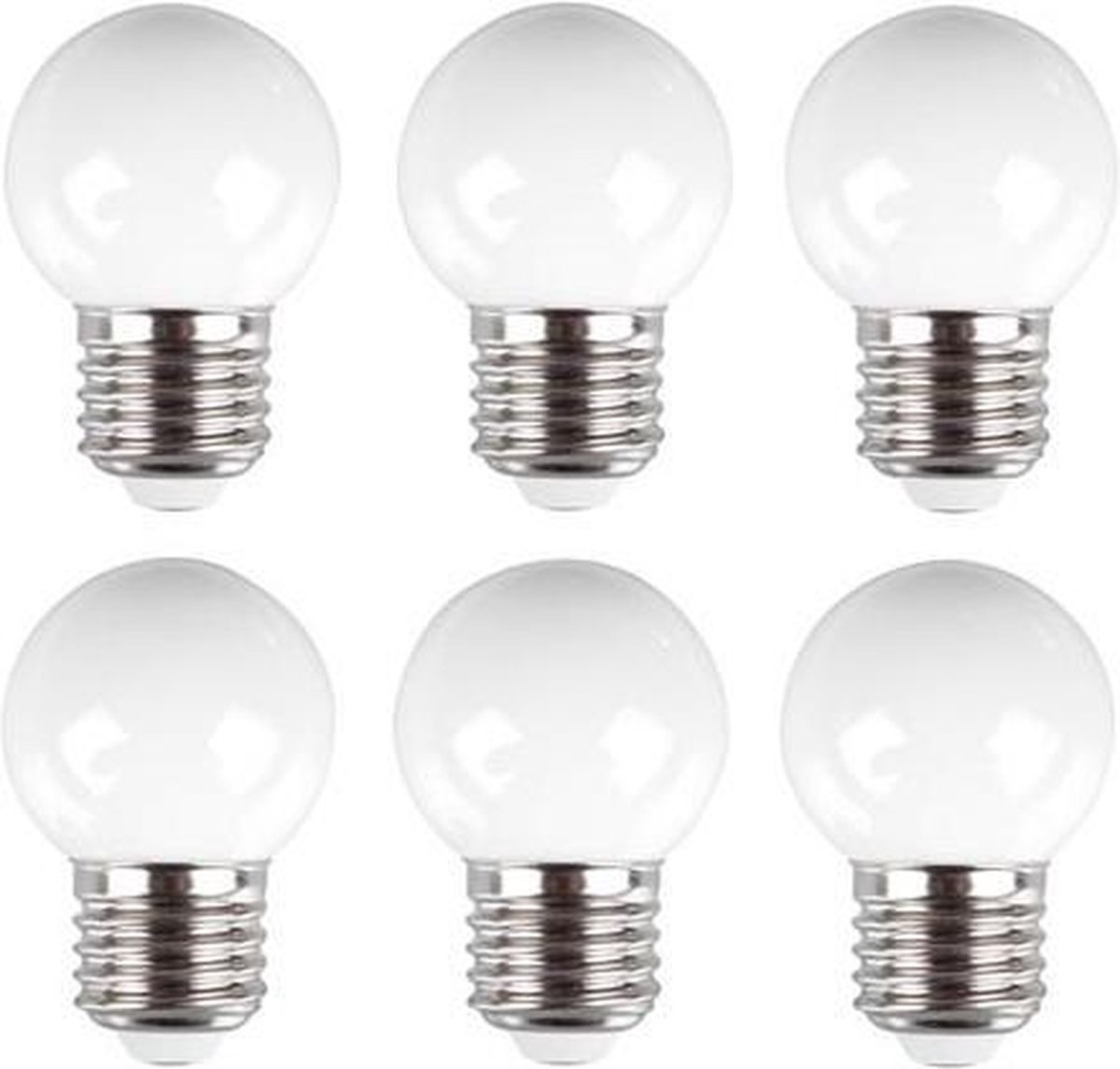 Ledlamp, 0.6 W, 10 stuks, warmwit