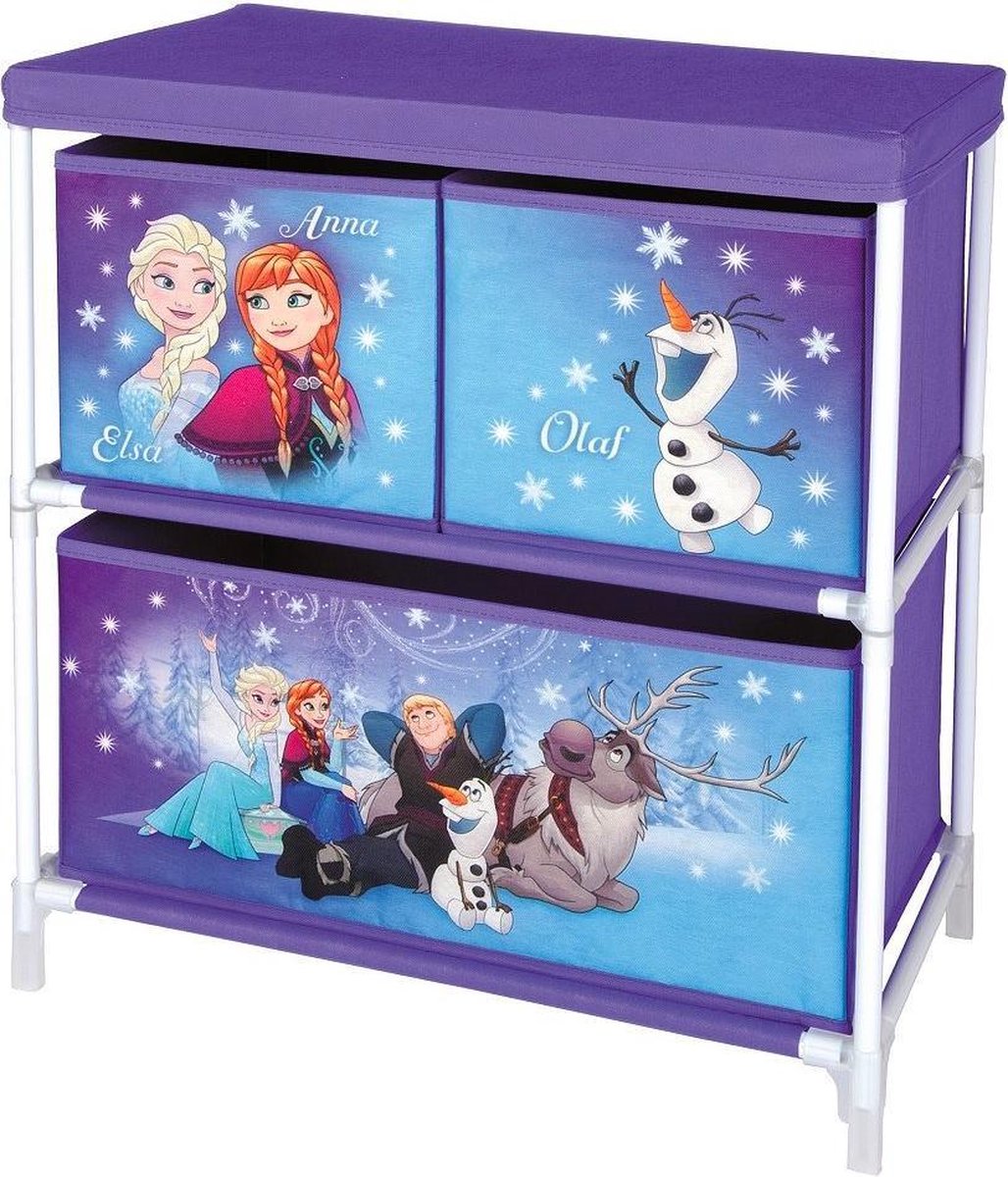 Disney Frozen Opbergkast met 3 Lades 60 cm | bol.com