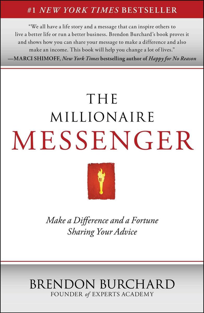 Omslag van The Millionaire Messenger