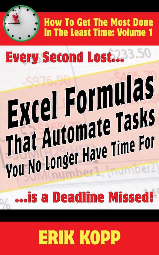 Excel Formulas That Automate Tasks You No Longer Have Time F ... - cover