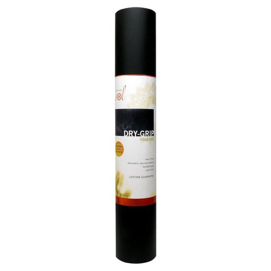 Gaiam Sol Dry Grip Fitness / Yogamat Zwart