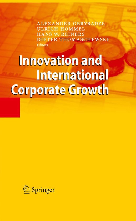 Innovation and International Corporate Growth - cover
