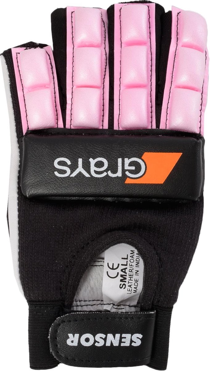 paneel compromis omvatten Grays Sensor Glove Protectie Jr. - Veldhockeyhandschoen - Links - Maat XXS  - Roze/ Zwart | bol.com
