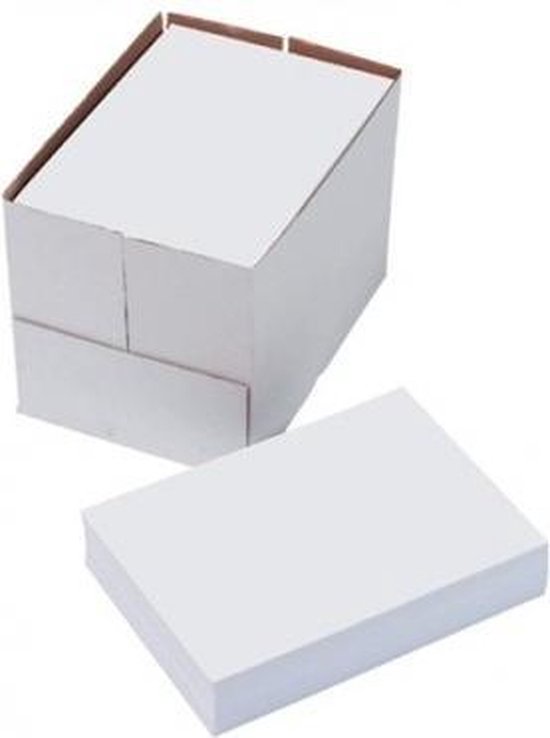A4 papier Wit - 75 grams - doos a 5 pakken van 500 vel | Kopieerpapier |  Printpapier | bol.com