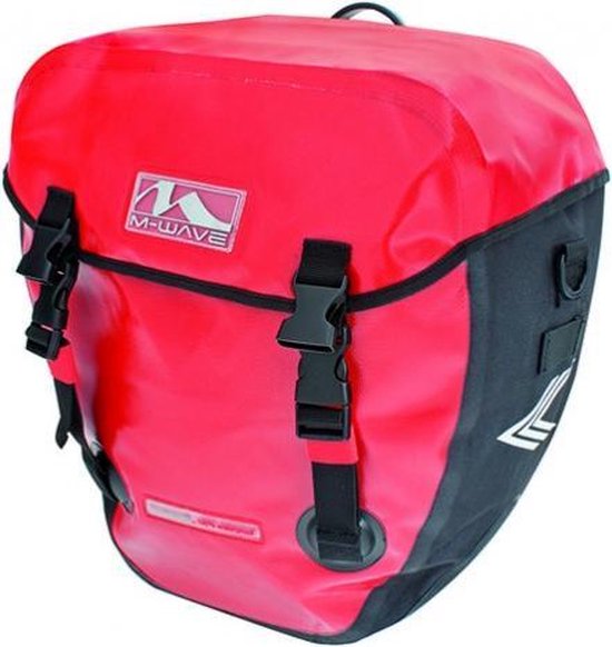 M-Wave Alberta Set - Enkele Fietstas - 40 l - Rood