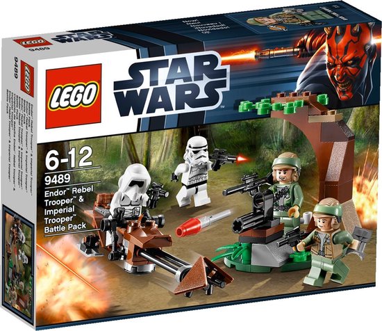 George Bernard laden Gewoon LEGO Star Wars Endor Rebel Trooper & Imperial Trooper Battle Pack - 9489 |  bol.com
