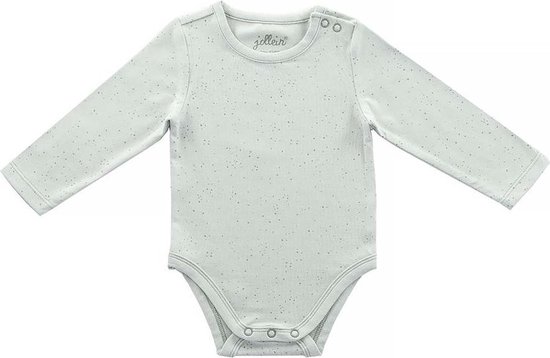 Jollein Romper lange mouw 62/68 Mini dots soft grey van Jollein — afbeelding 5