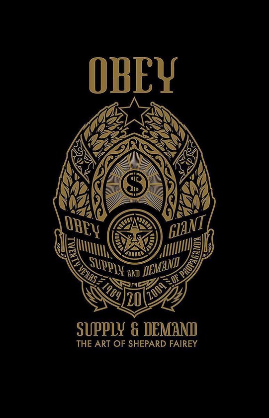 Boek cover OBEY van Shepard Fairey (Hardcover)