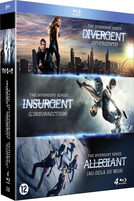 The Divergent Series: Divergent/Insurgent/Allegiant (Blu-ray)