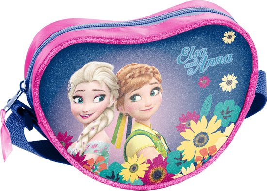 Frozen Schoudertas Anna en Elsa voor Meisjes 18 cm bol