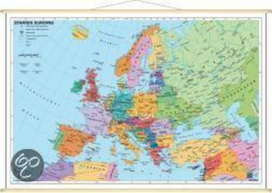 Staaten Europas, politisch. Wandkarte Mini-Format - cover