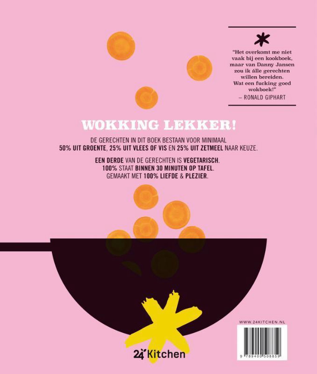 Wokking lekker - back cover