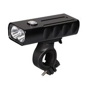 BX2 Fiets Koplamp – LED fietslamp – Mini USB oplaadbare fietslamp – 500m – geïntegreerde accu - Aluminium behuizing - 2x CREE T6 - Oplaadbaar - 1000 lumen – waterdicht - Zwart